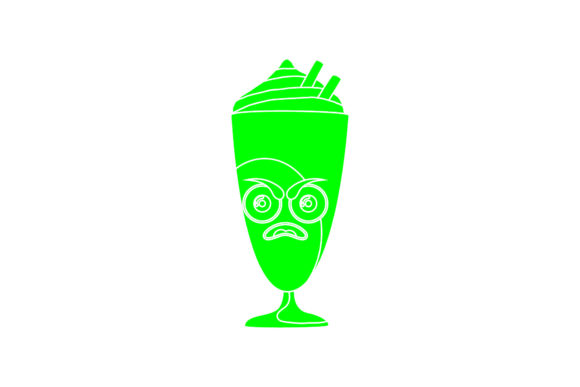 Coffee Funny Ice Kawaii Green Icon: A Designer’s Review