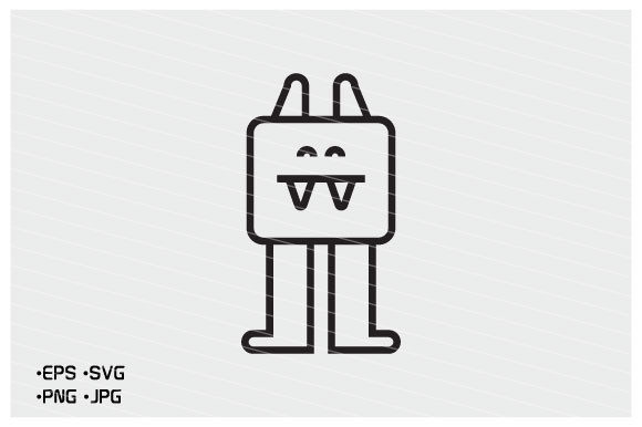 Funny Monster Cartoon Character Icon: A Designer’s Review