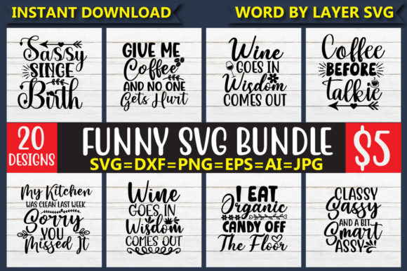Funny SVG Bundle Vol.2: A Designer’s Practical Review
