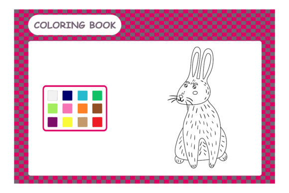 Review: Coloring Book with Funny Cartoon Animals for Embroidery
