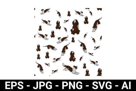 Review: Cute Dog Seamless Pattern for Wallpaper