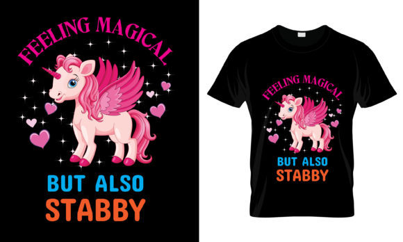 Review: Feeling Magical but Also Stabby T-Shirt Design