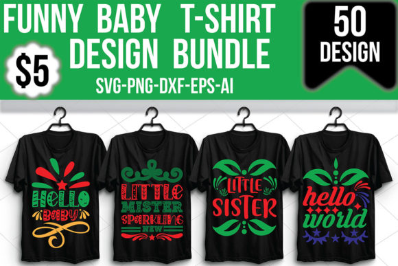 Review: Funny Baby T-Shirt Design Bundle for Embroidery