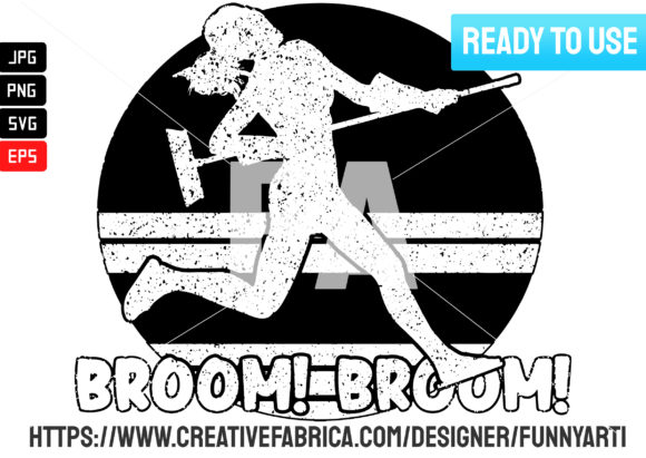 Review: Happy Halloween Quote Broom …B W for Stitchers