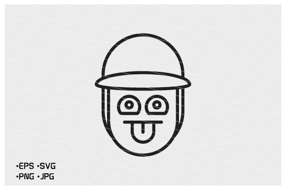 Reviewing Funny Face Boy Emoticon Line Clipart for Embroidery
