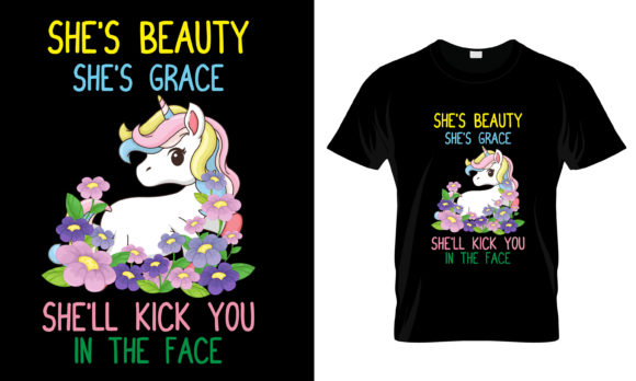 Reviewing She s Beauty She s Grace She ll T-Shirt for Embroidery