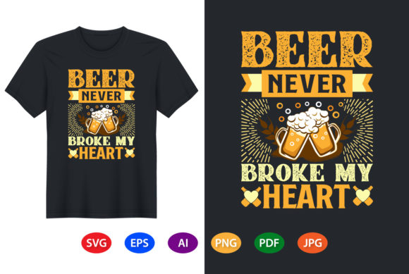 Reviewing the Beer Never Broke My Heart Vintage Design