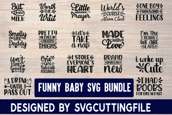 Reviewing the Funny Baby SVG Bundle for Embroidery