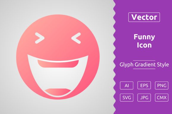 Reviewing the Vector Funny Gradient Icon for Embroidery