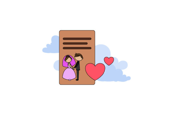 Reviewing Wedding Icon Cute Invitation Funny for Embroidery